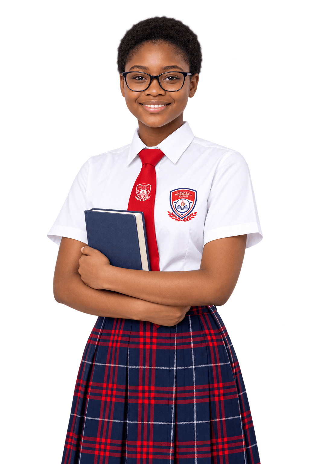 Ubuntu International Academy student absorbed in reading